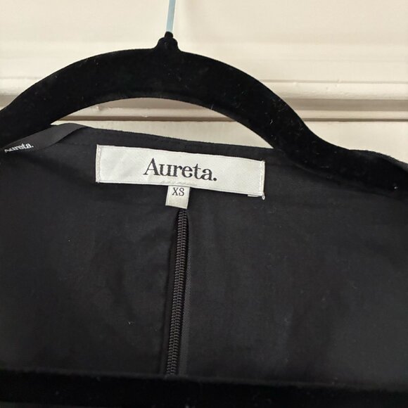 Aureta Millie puff sleeve linen maxi dress from Revolve - Picture 2 of 3